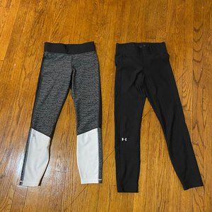 *2 PACK* Women's Under Armour 7/8 Leggings